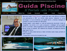 Tablet Screenshot of guidapiscinesicilia.com
